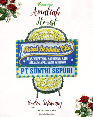 Papan Bunga Duka di Telaga Langsat
