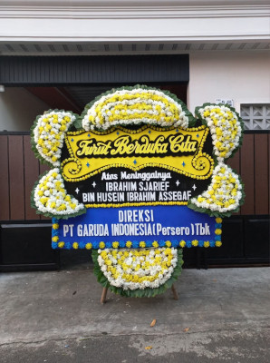 Papan Bunga Duka di Telaga Langsat